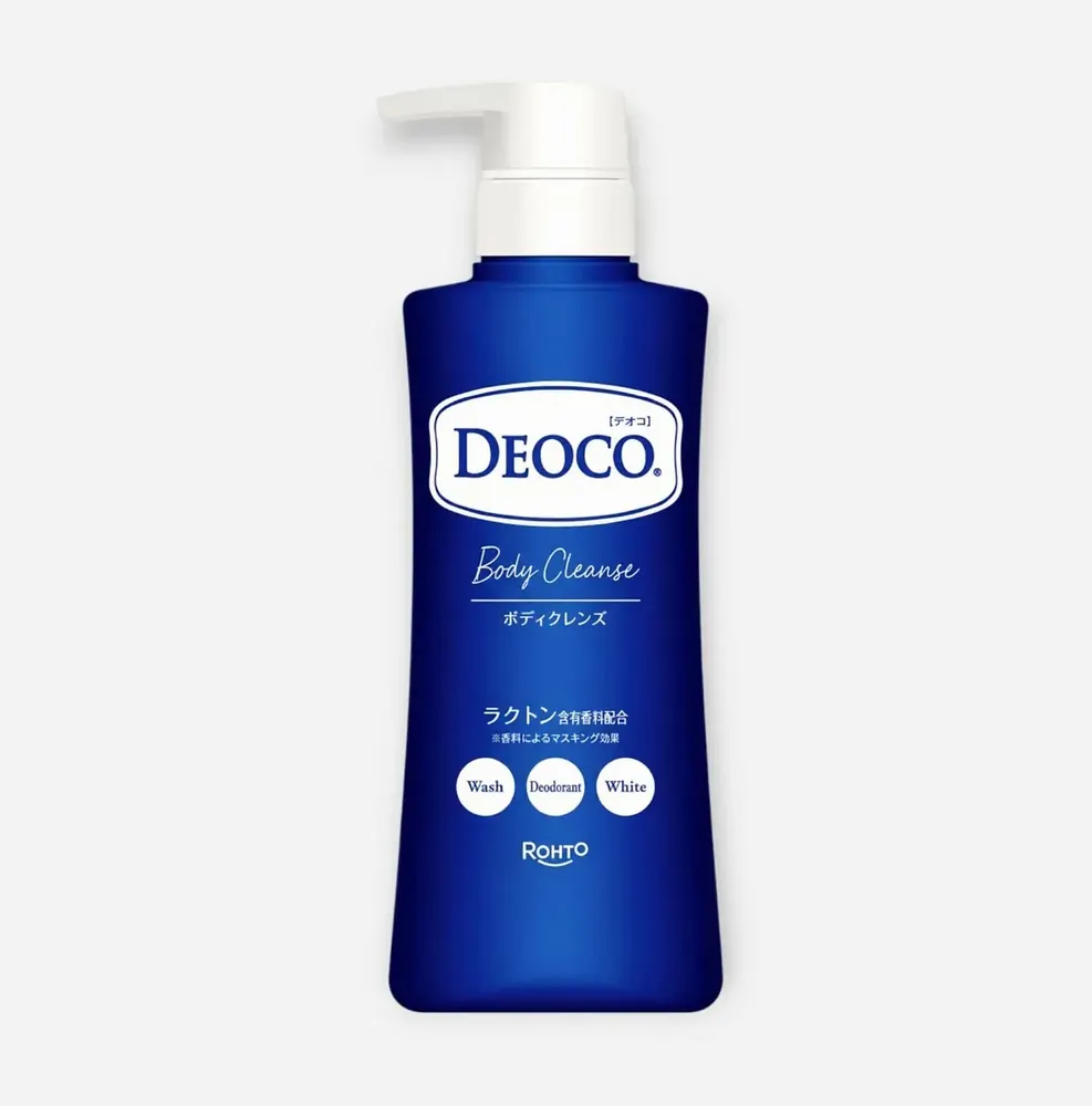 デオコ ボディクレンズ 350ml / 詰め替え 250ml（ボトルの正面）