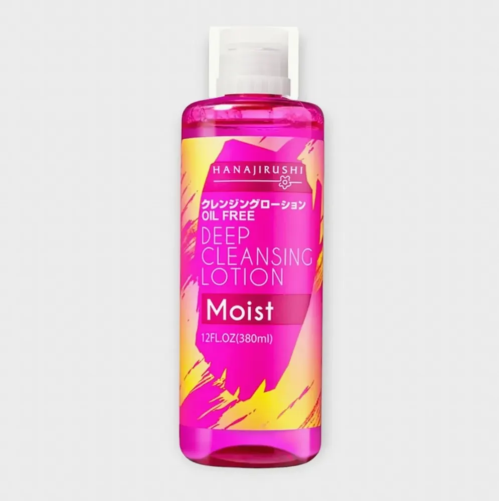 花印 ディープクレンジングローション モイスト 380ml（ボトルの正面）