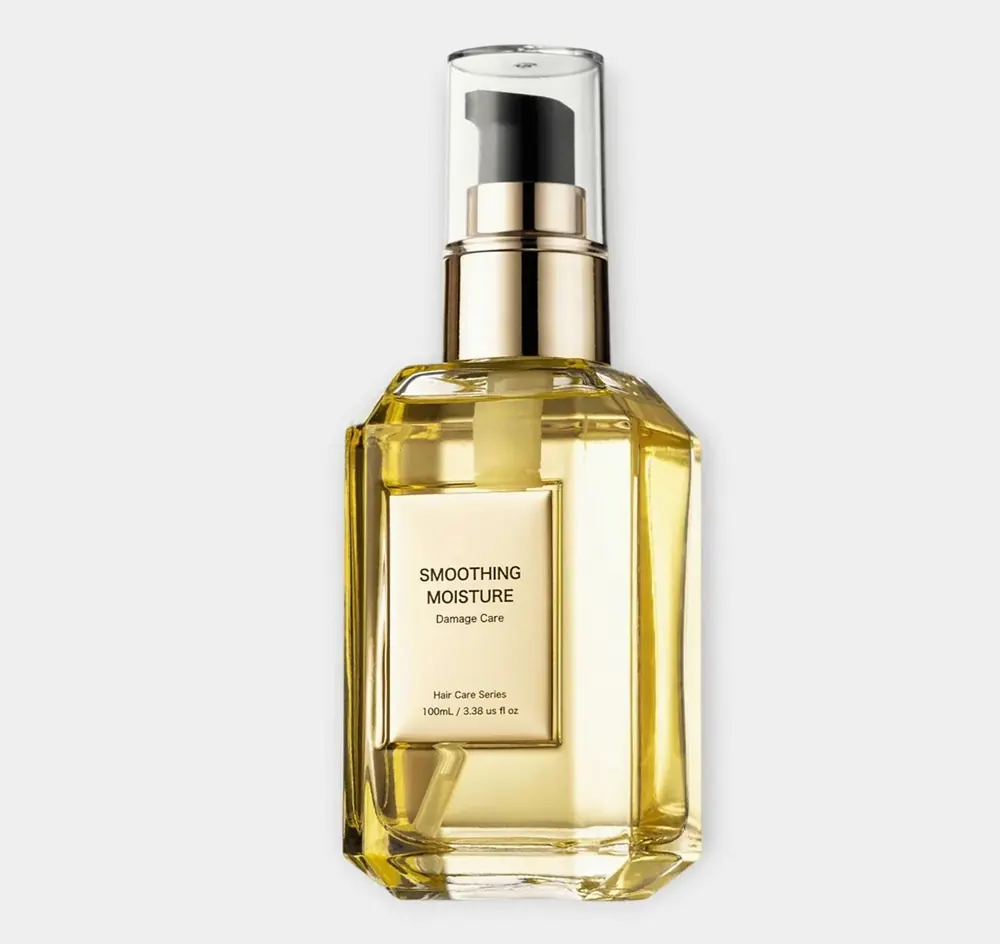ナイル スムージング モイスチャーヘアオイル 100ml（ボトルの正面）